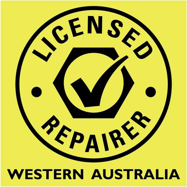 Licensed repairer WA logo